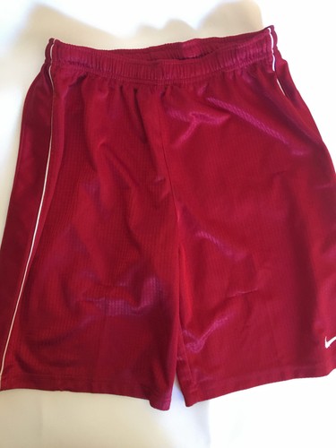 NIKE Vintage Men's Satin Cool Polyester Practice Hang-Out Shorts Fits 28 30 32" - Picture 4 of 13