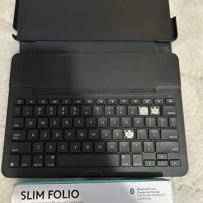Keyboard Case Slim Folio Teclado Bluetooth Para Ipad Logitech
