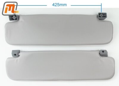 FORD Transit MK3 MK4 sun visor set grey