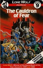 Joe Dever - Lone Wolf 9 - The Cauldron of Fear - 1./1. Edition - B/B/B