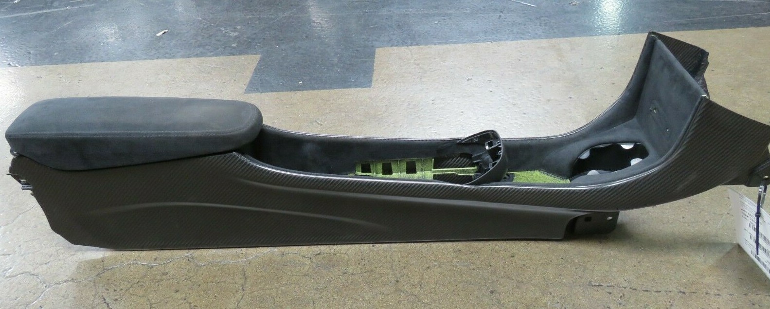 Mclaren 600LT, Center Console, Carbon Fiber Trim, Used, P/N 13N1157CP