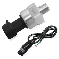 1/8" NPT Thread Pressure Sensor Sender w/Connector Pigtail for Fuel Gas Water