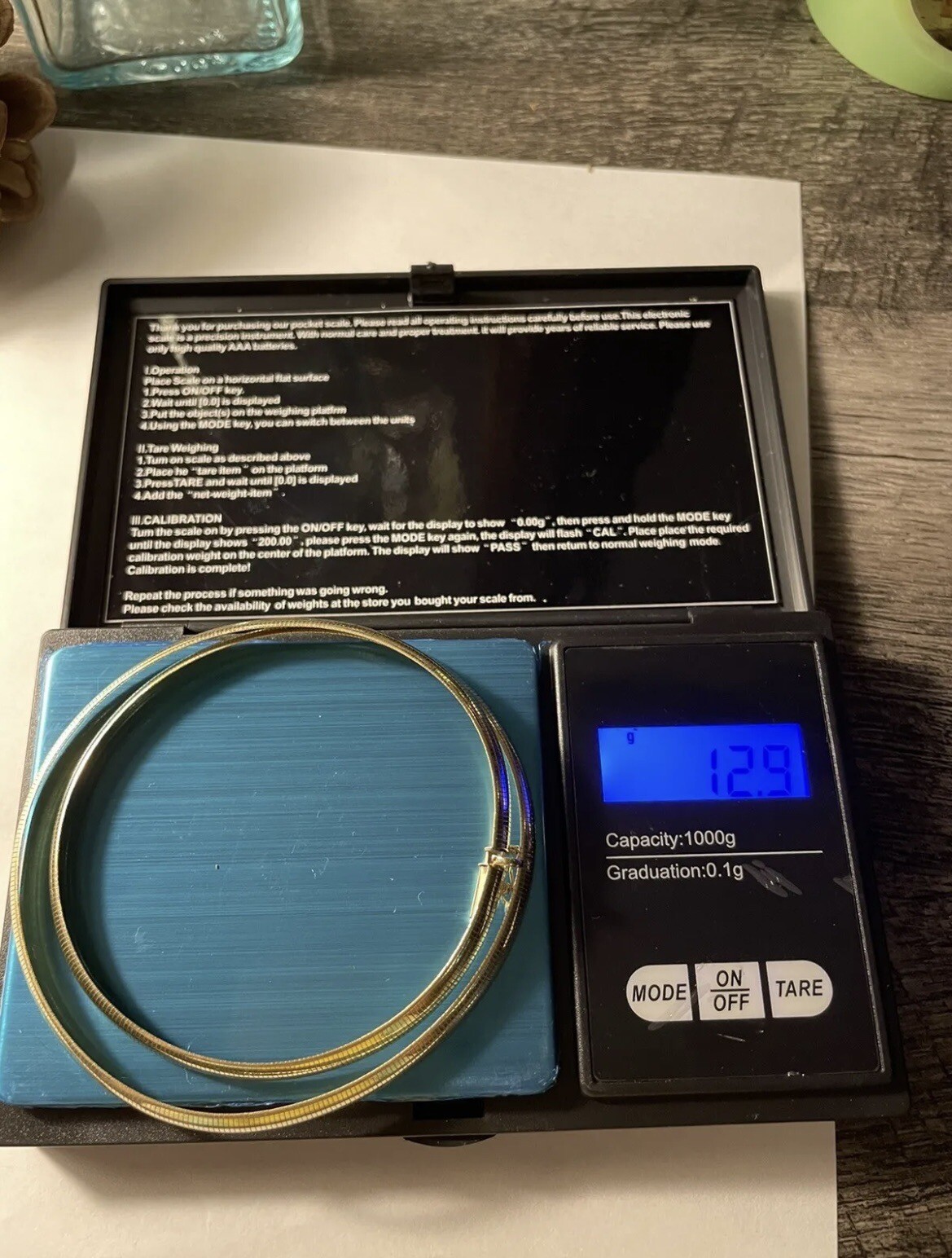 14 k Solid Gold Omega Necklace With A Slider Pendant Omega Choker Style