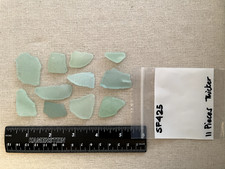 SF425 Genuine Surf Tumbled Sea Foam Sea Glass/Sea Foam Frosted Beach Glass