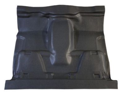 Black Vinyl Molded Flooring - Fits 1965 International D1100 Reg Cab 4WD