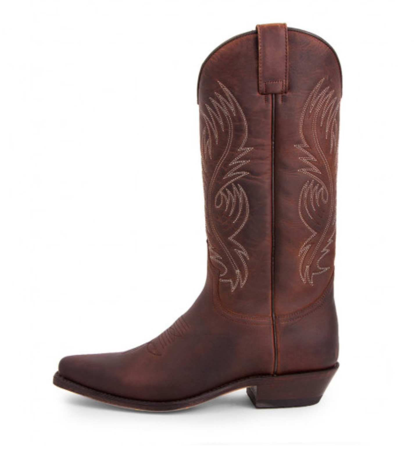 Bottes western country marron pour chevauchées et festivals