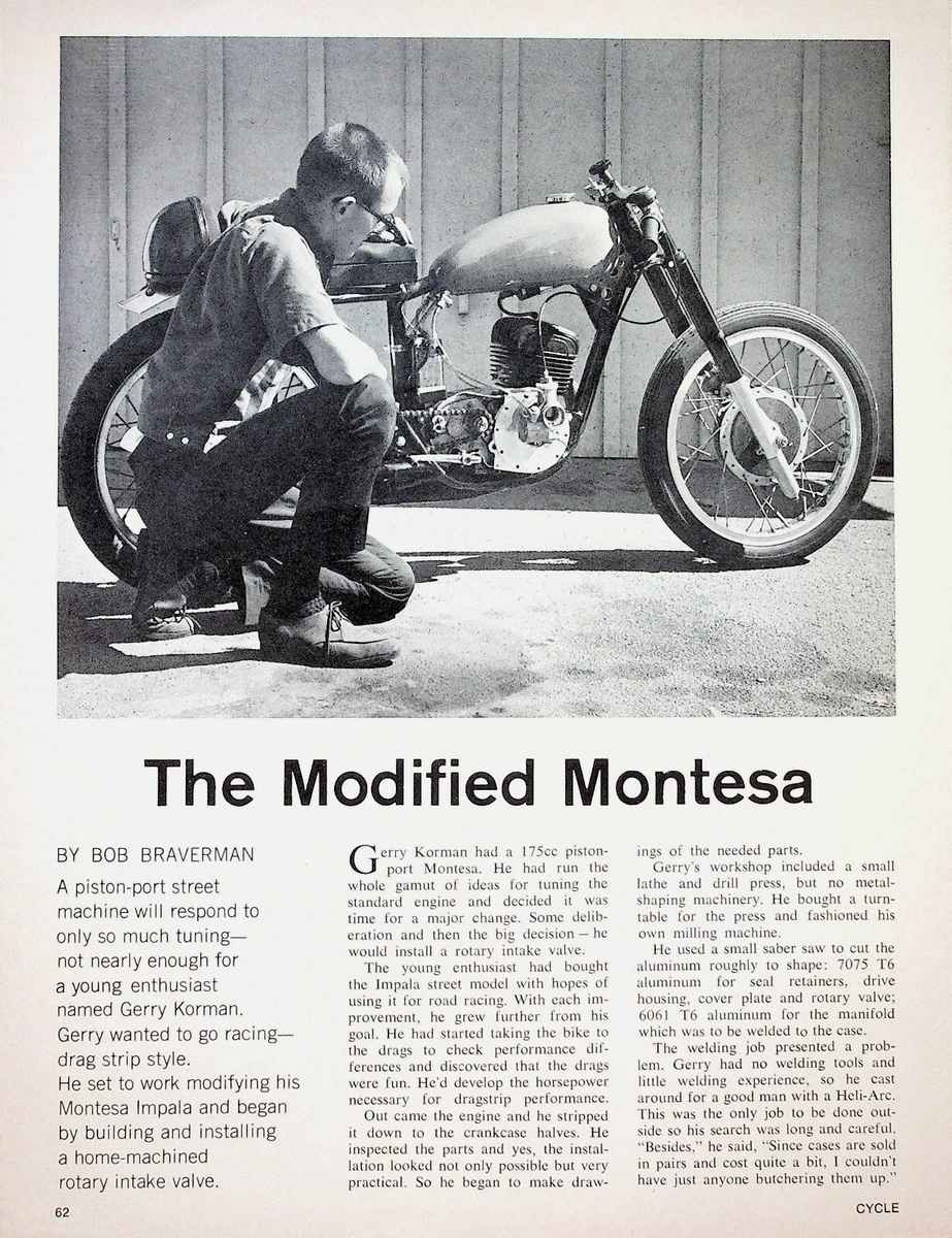 Vintage montesa online motorcycles for sale