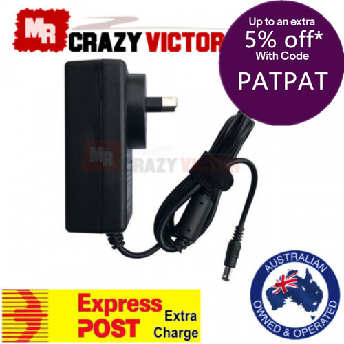 Alimentatore HQRP 9.5V 2.5A Per Tastiere Casio CTK-240, CTK-1100, CTK-2200, CTK-3200, CTK-4200