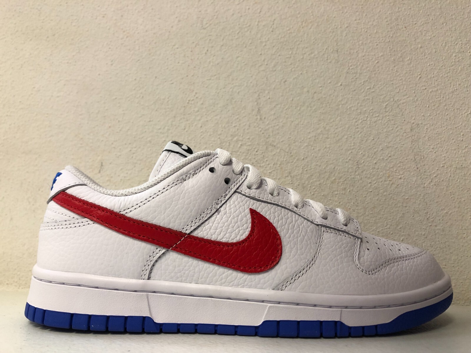 Nike By You Dunk Low USA White Red Blue FJ2253-901  Size 7M &sol; 8&period;5W