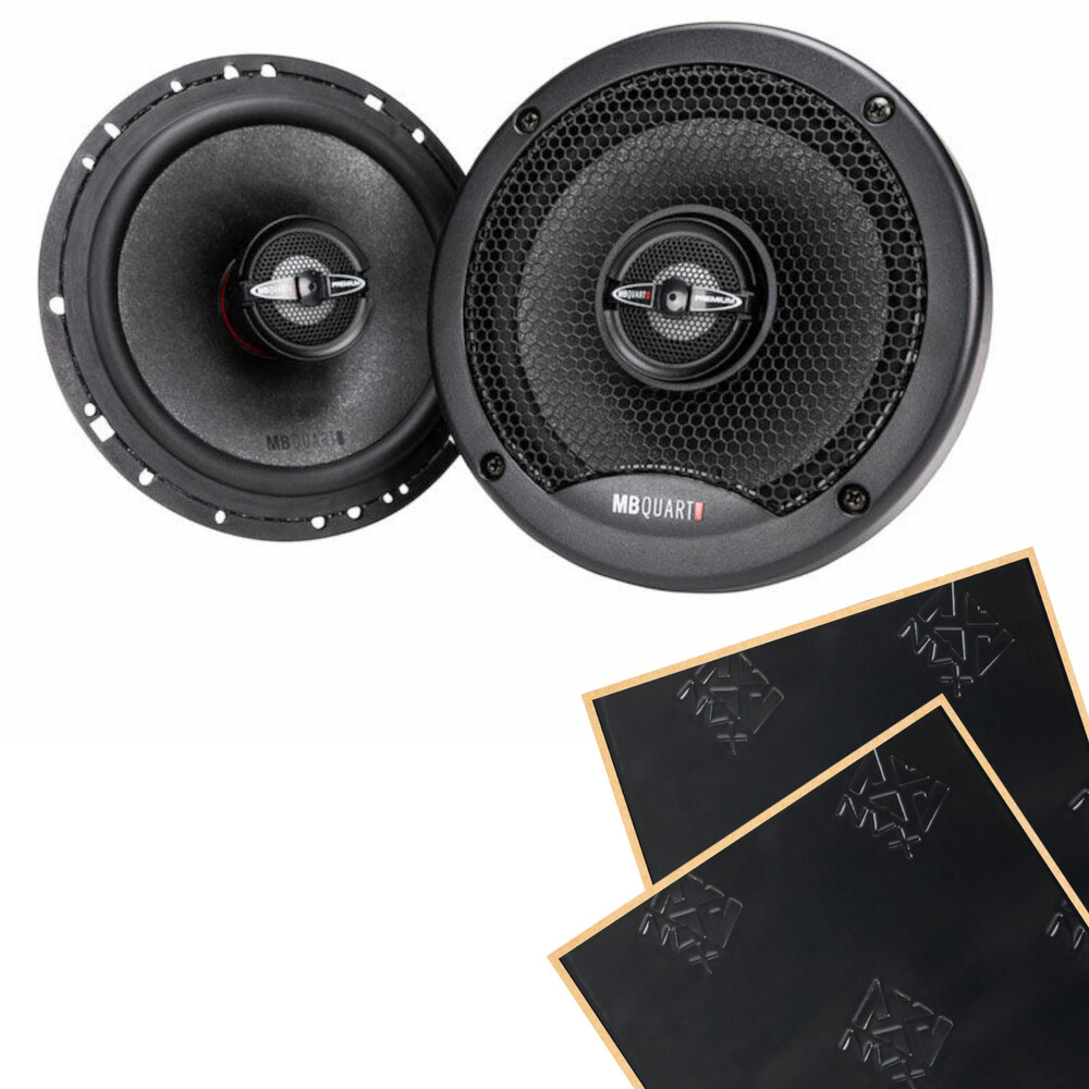 MB QUART PK1-116 65 Premium 2-way 4-ohm Coaxial Speakers with Sound Damping 2789000₽