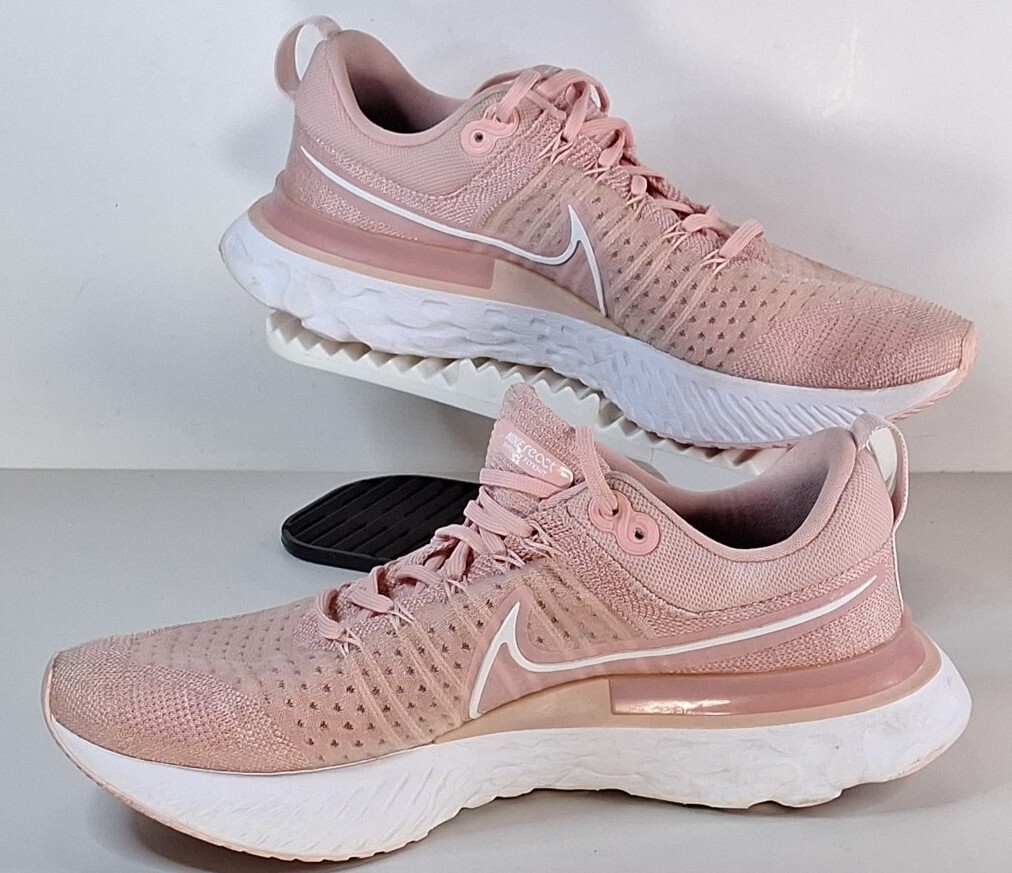 Nike React Infinity Run FlyKnit Pink Glaze CT2423-600 Women Sz
