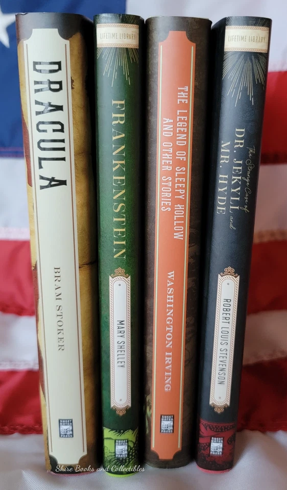 NEW Frankenstein Dracula Jekyll & Hyde Sleepy Hollow Hardcover Dustjacket Horror - Image 2 of 4