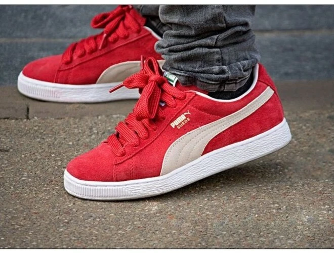 Puma Suede Classic XXI High Risk Red 374915 02 Men's running Shoes