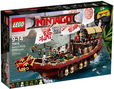 LEGO Ninjago 70618 Destiny's Bounty - Brand New Sealed, Retired