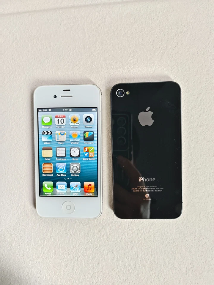 95%N ew Apple iPhone 4S 8/16/32/64GB Black/White Fully Unlocked rare ios 6 - Image 4 of 4