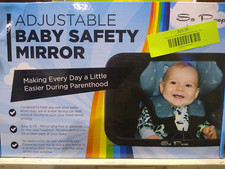 Shatterproof Baby Backseat Mirror for Car - View Infant in Rear Facing Car Seat