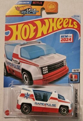 2024 Hot Wheels Rapid Pulse White #137 New Model