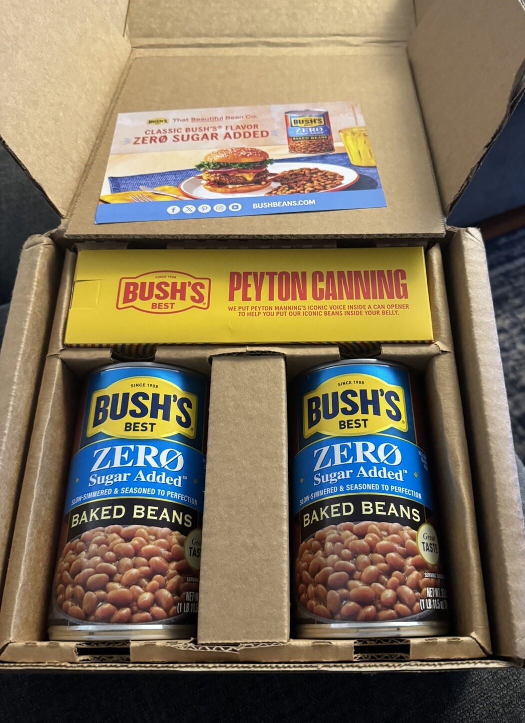 Bush's Beans Peyton Canning Manning Talking Can Opener Limited IN