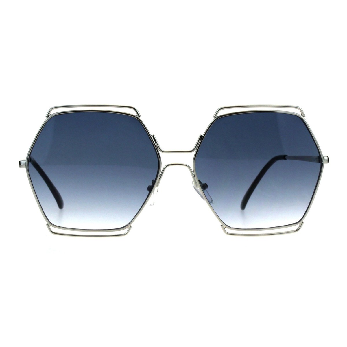 Oversized Hexagonal Sunglasses Women Polarized UV400 TR90 Acetate Fashion Shades Oversized hexagon womens sunglasses big octagon shades large  main image 3
