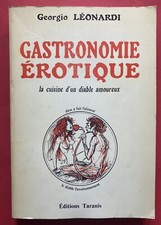 Georgio Leonardi Cuisine Gastronomie Erotique 1972