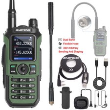 Baofeng UV21 Pro V2 Long Range Rechargeable Walkie Talkies Two Way Ham Radio Kit