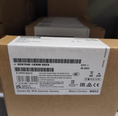 y  1-piece Brand New Siemens 6GK7542-1AX00-0XE0 with Box EXPRESS