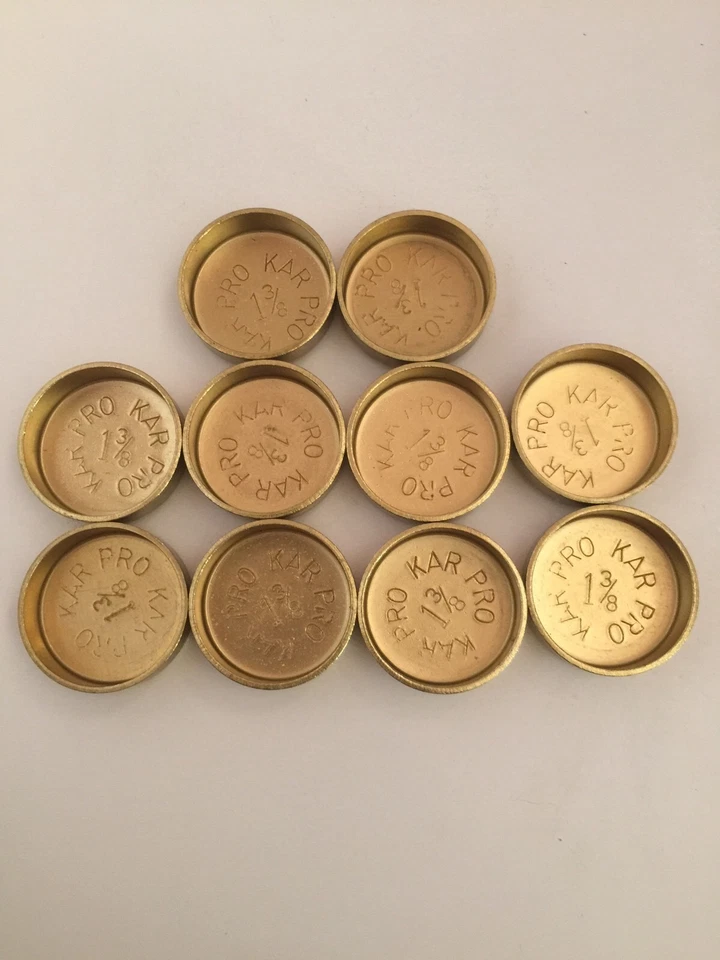 Brass Freeze Plug Kit 4.7L V8 Dodge Truck Jeep 99-2010 "J,N,P" - Image 2 of 4