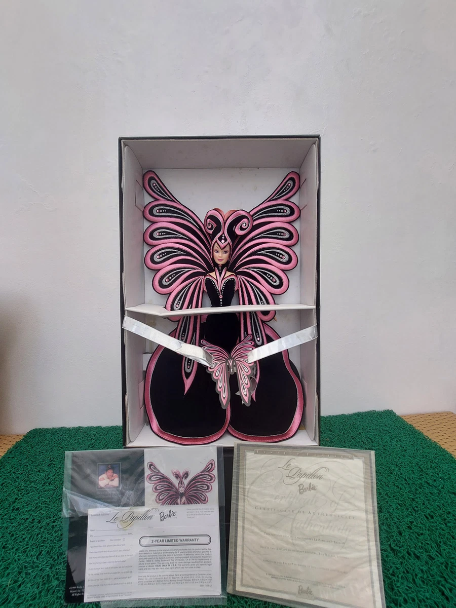 Le Papillon Barbie by Bob Mackie Mattel 23276 NRFB 074299232763