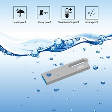 Metal Waterproof USB 2.0 64GB Flash Drive Memory Stick Thumb Drive lOT 1/5/10PCS