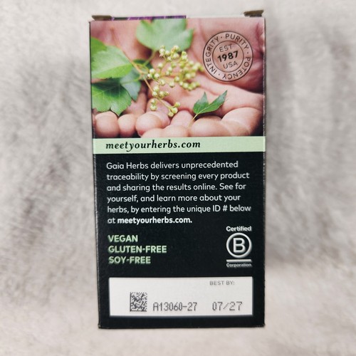 Gaia Herbs Milk Thistle 60 Vegan Capsules Exp 7/2027 - Picture 4 of 8