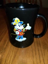 Disney Cruise Line  Mickey Mouse 3D Mug Relief Raised  2003  1A