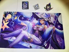 Amanda Lapalme Manamoon - Rilliona the Magistus Holographic spot Playmat