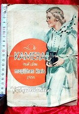 Original Voigtl nder Camera Brochure With Illustration Text German