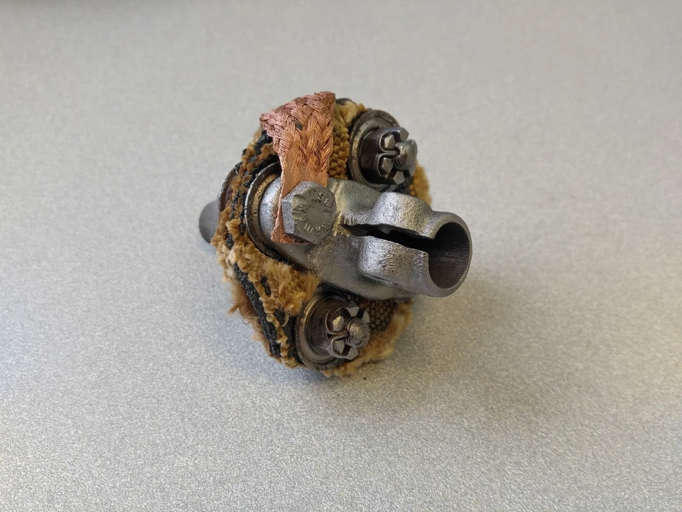 BONITO ACOPLADOR DE DIRECCIÓN ORIGINAL USADO ORIGINAL PORSCHE 356A 356B JUNTA DE TRAPO #1 Foto 3 de 4