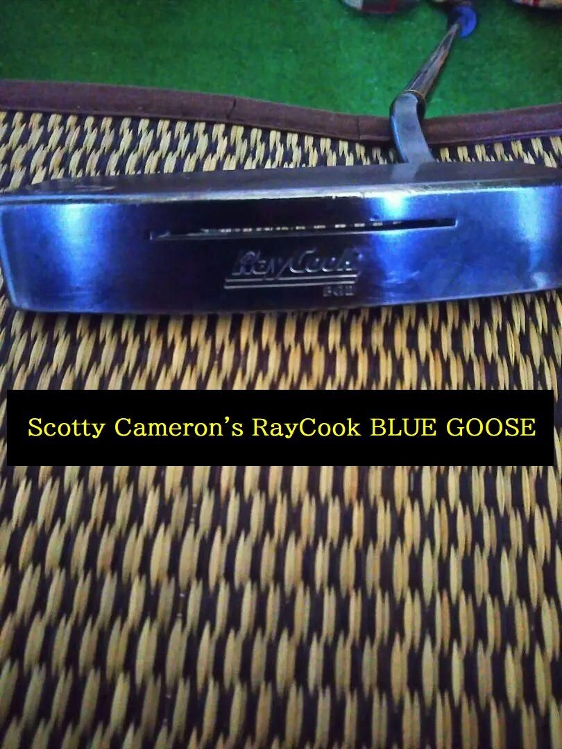 Scotty Cameron'S First Design putter RayCook BLUE GOOSE 34in