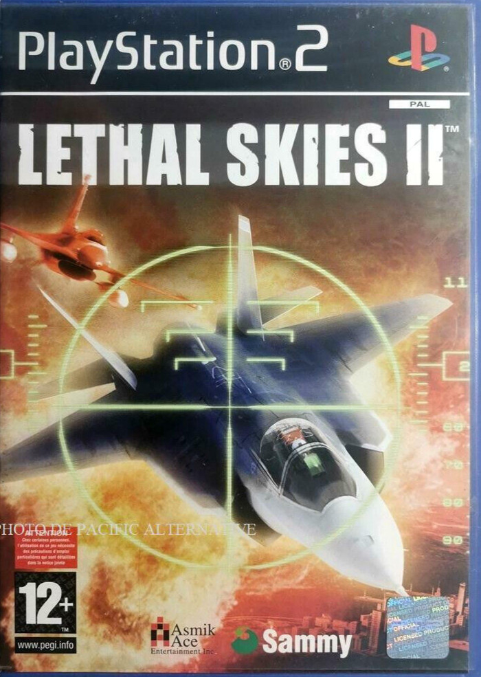 JEU LETHAL SKIES II pour playstation 2 PS2 en fr COMPLET