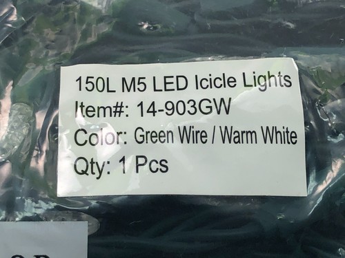 Curtain Icicle String Lights LED In/Outdoor Wedding Christmas Party Decoration - Picture 6 of 7