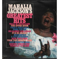 Mahalia Jackson Lp Vinyl Mahalia Jackson's Greatest Hits / CBS 32683 New