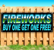 BOGO FIREWORKS Advertising Vinyl Banner Flag Sign Many Sizes SPARKLERS AIRBOMBS