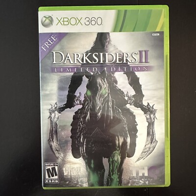 Darksiders 2 II Xbox 360 LIMITED EDITION - Original Case w manual & Good Disc