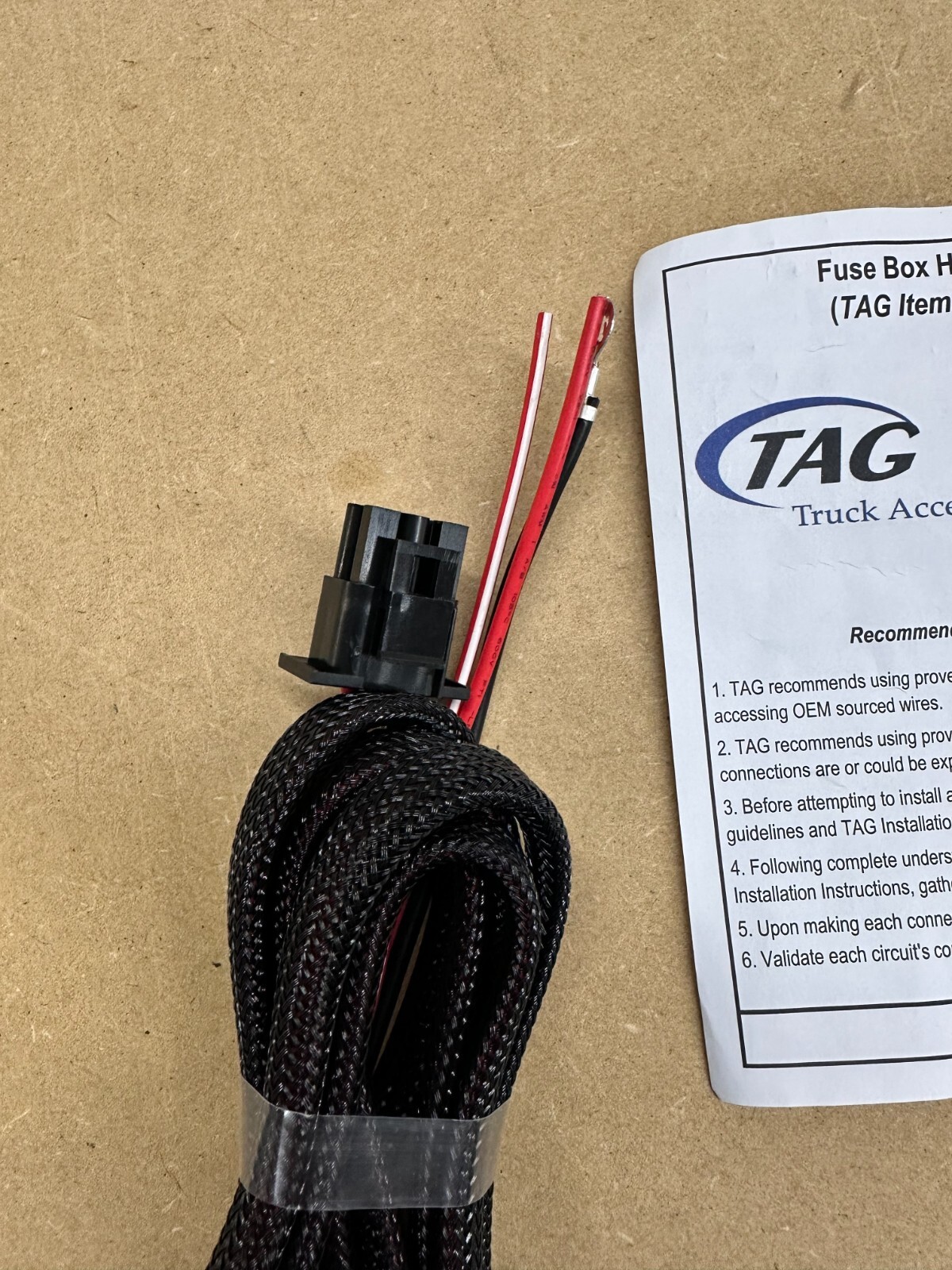 Wiring Harness Leer Century truck camper top topper cap shell Fuse box