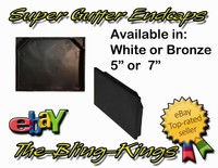 7 Super Gutter Endcaps Pool Enclosure Cage - Plastic - Bronze Replacements 7 Super Gutter Endcaps Pool Enclosure Cage - Plastic - Bronze Replacements