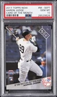 2017 TOPPS NOW CARD OF THE MONTH #M-SEPT AARON JUDGE ROOKIE RC PSA 10