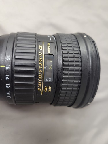 Zoom gran angular Tokina 11-16 mm f/2,8 AT-X Pro DX II Canon