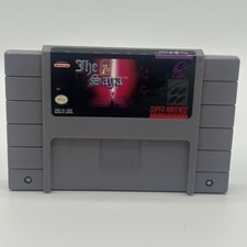 7th Saga (SNES, 1993) Tested Cart Only  With Protective Case