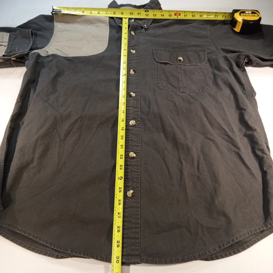Cabela’s Outdoor Gear Long Sleeve Button Up Shirt L Tall – Good Condition - Image 4 of 4