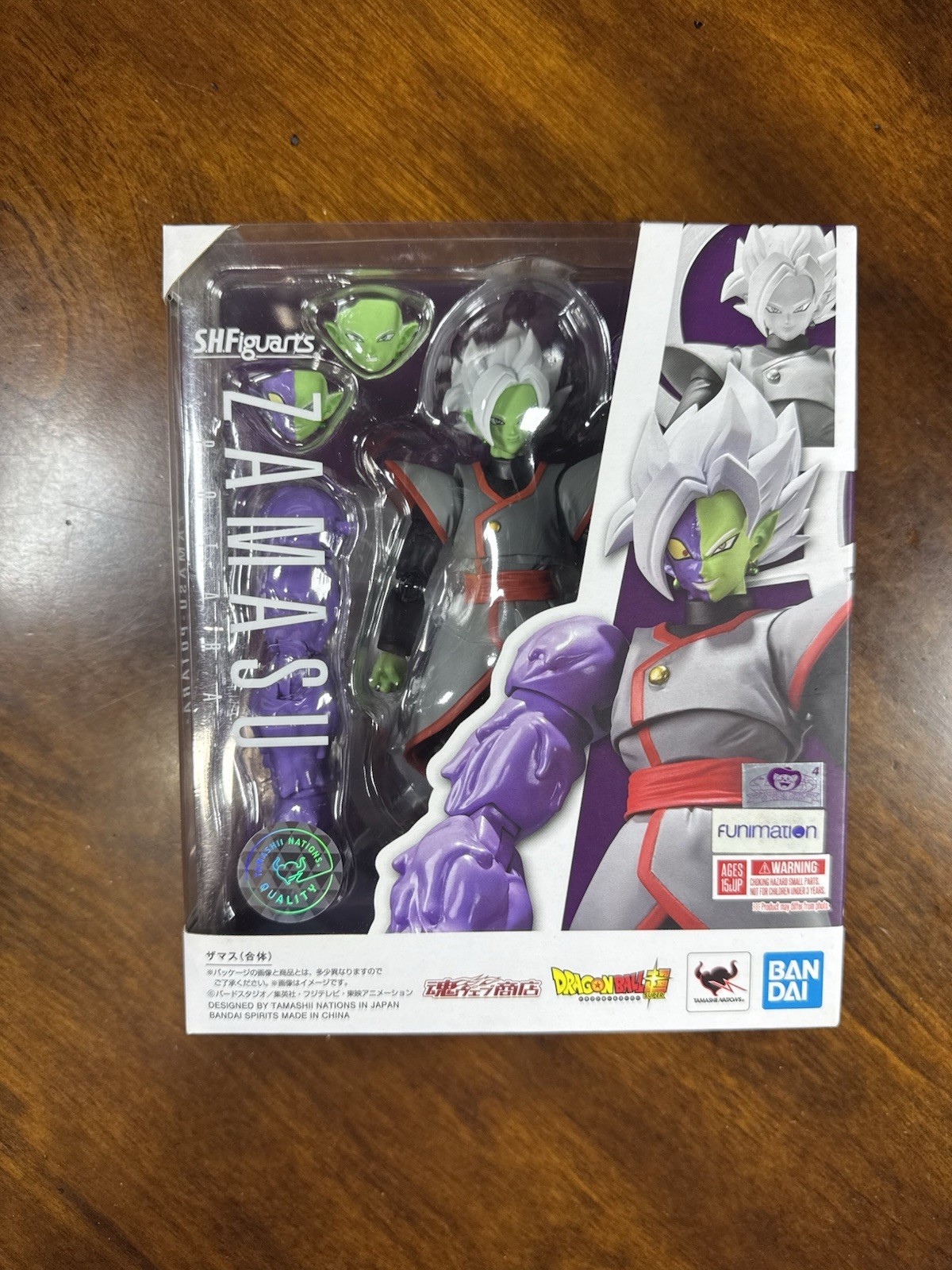SH Figuarts Dragon Ball Super Zamasu Potara Bandai Tamashii 