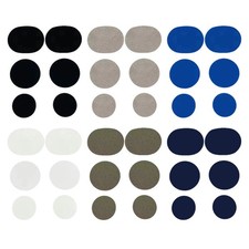 6 Pcs Sneaker Lined Patch Vamp Heel Hole Repair Sticker For Sports Mesh Shoes