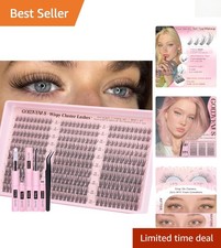 Lightweight 300pcs Lash Clusters Kit - Perfect for Beginners & Events