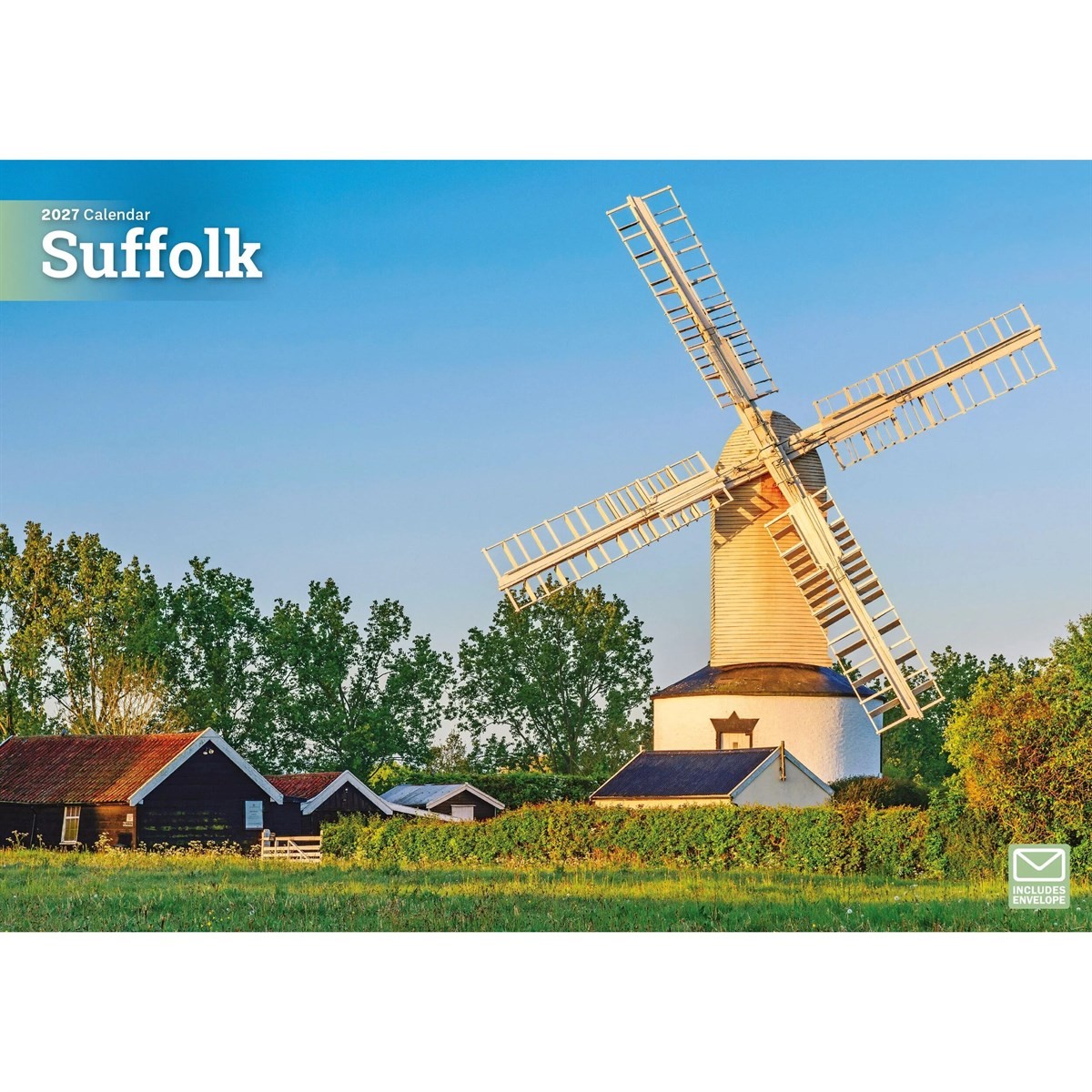Suffolk 2027 A4 Month to View Wall Calendar - Image 4